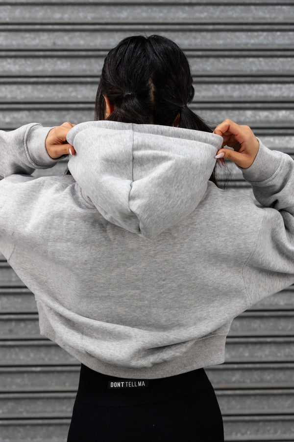 GREY ULTIMATE COMFORT CROP