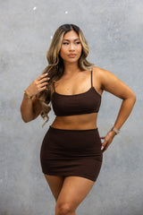 ESPRESSO MINI SKIRT