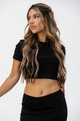 MIDNIGHT CROPPED TOP