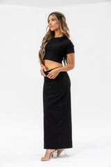 MIDNIGHT MAXI SKIRT